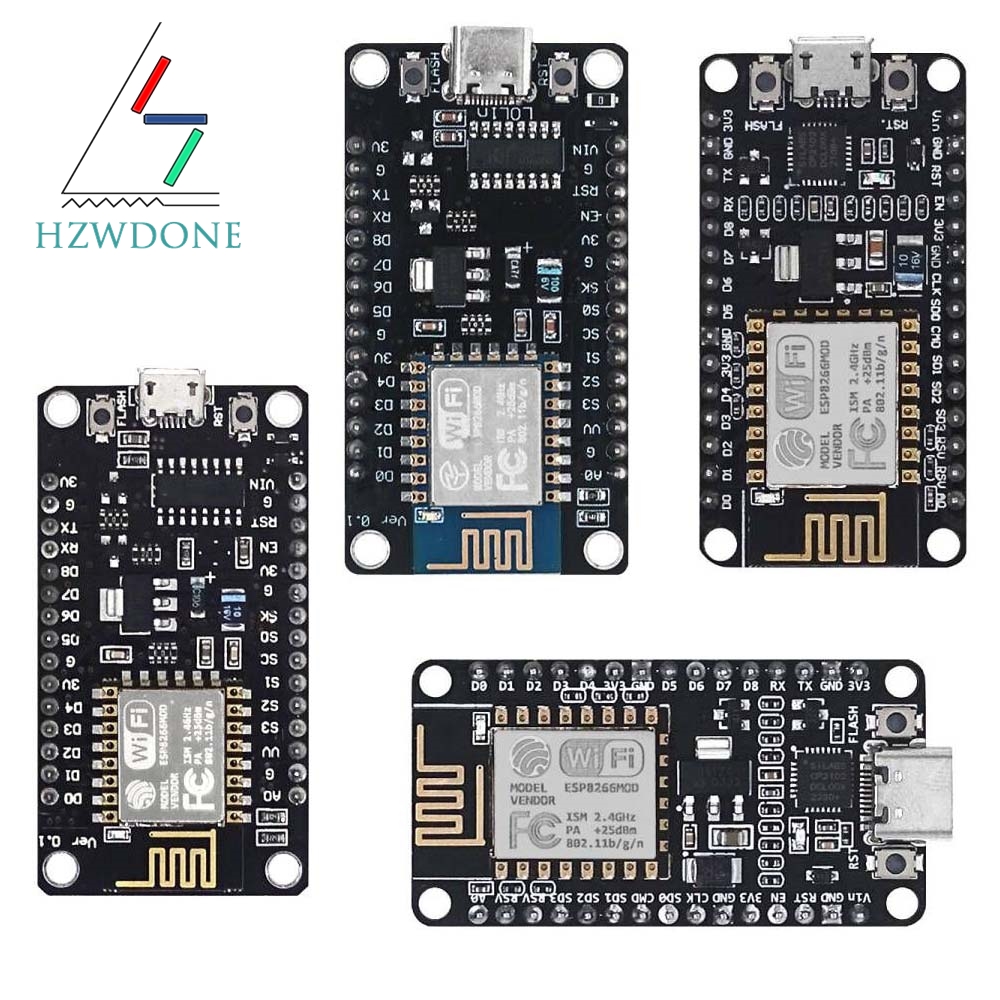 Nodemcuv2 - Module sans fil CH340 CP2102 NodeMcu