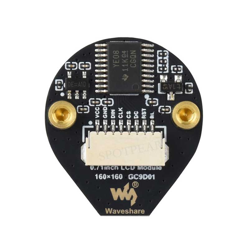 Waveshare-Écran LCD rond à dou - Doit Esp32 avis et prix