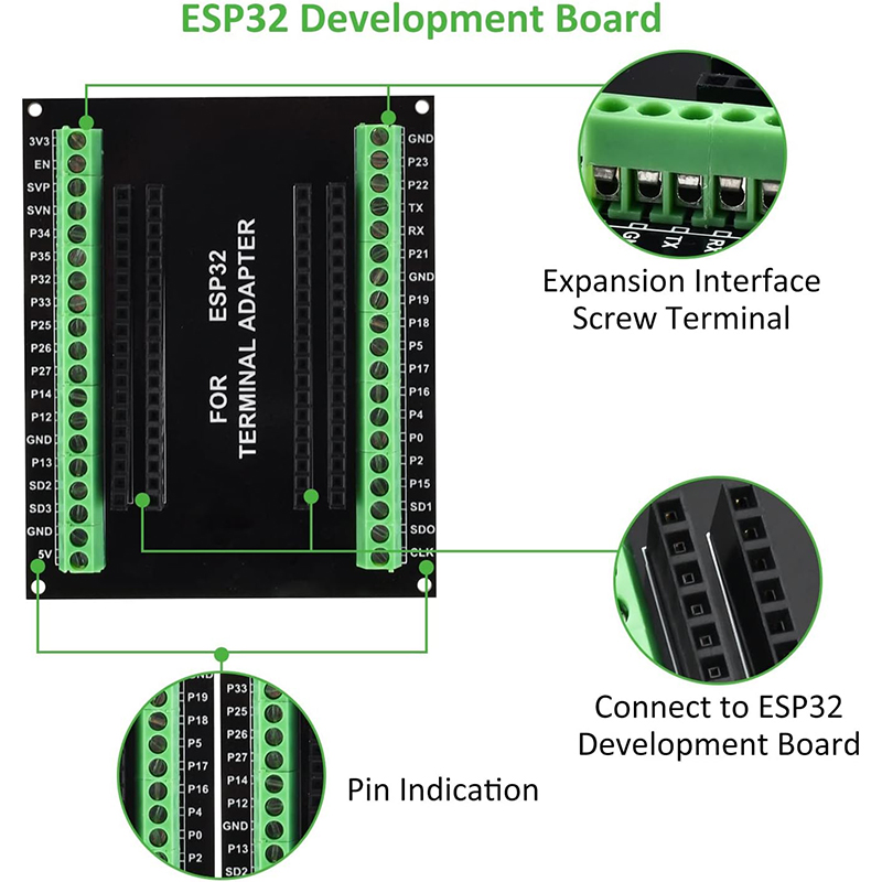 3 pièces 38PIN ESP32 carte de  - Nodemcu 32S avis et prix